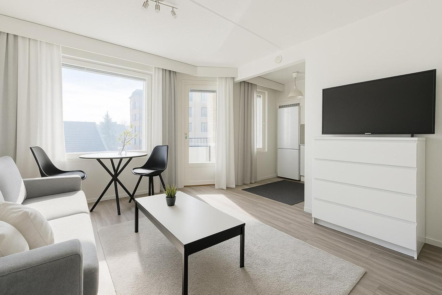 Tammer Huoneistot - City Suite 1 - Sauna, Balcony & Free Parking Tampere Dış mekan fotoğraf